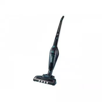 LEIFHEIT Rotaro PowerVac 2in1 Cordless Stick Vacuum Cleaner, 20V Li-ion, 40min Runtime, LED Nozzle, White/Grey/Blue