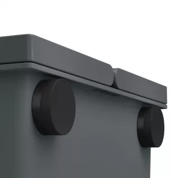 HAILO FlexBox S Wall-Mounted Waste Bin 7L Dark Grey