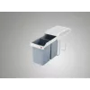 HAILO Multi-Box Duo L Recessed Waste Bin, 2x14L, White