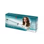 Remington CI53W Conical Curling Wand with Keratin & Argan Oil, 25-38mm, 5 Heat Settings, 160-220°C, 30s Heat-up, Auto Shut-off, Warm Turquoise/White, 1.8m Swivel Cord