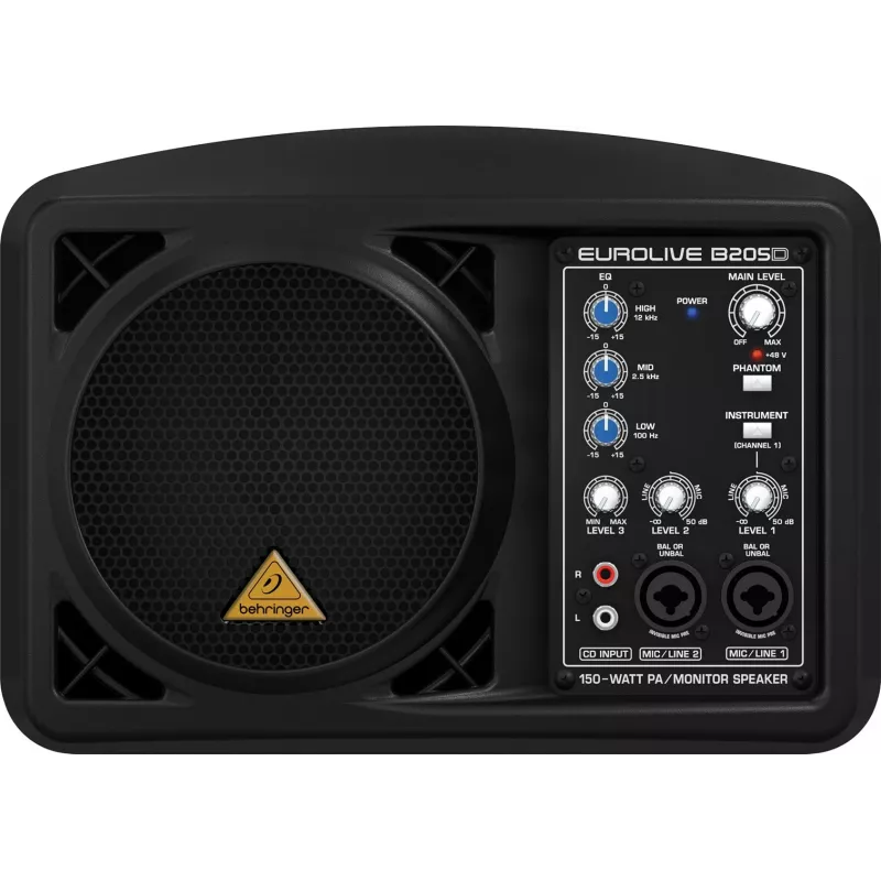 Behringer B205D Active 150W 5.25 inch Personal Monitor Speaker