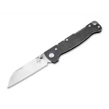 Böker Plus Atlas Sheepsfoot TS D2 Folding Knife 01BP0066