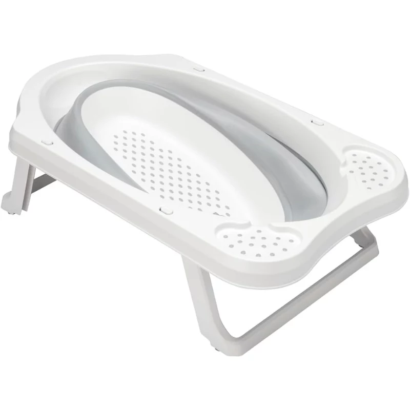 KEEEPER Folding Baby Bath Maja Pure 48x82x23.5 cm Grey