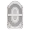 KEEEPER Folding Baby Bath Maja Pure 48x82x23.5 cm Grey