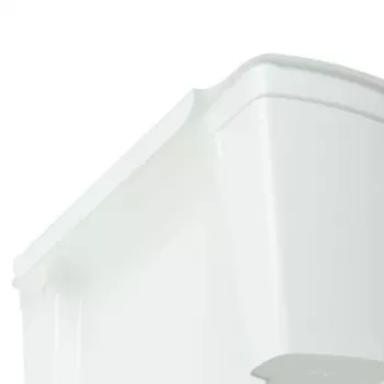 keeeper Multifunctional Box 4L Janek Winnie the Pooh, White, 27 x 18 x 16.3 cm, Stackable Storage Box with Lid, BPA-Free Plastic