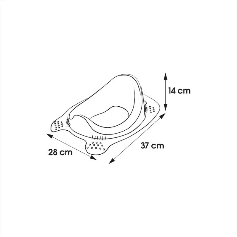 keeeper Toilet Training Seat comfort Zuza Pure 28x37x14cm Pink