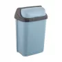 KEEEPER Rasmus 10L Waste Bucket with Rotating Lid, Blue