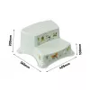 KEEEPER Two-Tier Bench Igor Funny Farm 40x37x21 cm Soft Green