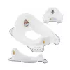 keeeper Toilet Training Seat with Anti-Slip Function Ewa Emoji Showtime, White, 30x40x15 cm
