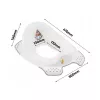 keeeper Toilet Training Seat with Anti-Slip Function Ewa Emoji Showtime, White, 30x40x15 cm