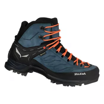 Salewa Men's MTN Trainer Mid GTX Hiking Boots Dark Denim/Black UK 7.5 (EU 41)