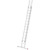 HAILO S80 ProfiStep duo Combination Ladder, Aluminium, 2x15 Rungs, Max. Load 150 kg