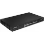 Edimax Pro GS-5424PLX 24-Port Gigabit PoE+ Smart Switch with 4x 10G SFP+ Uplinks, 400W Budget, L2+ Management, Rackmount