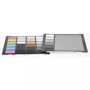 Datacolor SpyderCheckr Replacement Cards (2-Pack) – 24-Patch Color & Grayscale Targets for Accurate Camera Calibration