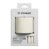 STANLEY The Quencher Boot + Straw Topper Set, Protective Silicone Accessories for 1.18L Tumbler, Light Cream