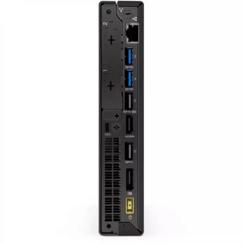 Lenovo ThinkCentre M720q Tiny Desktop PC - Intel Core i5-8500T, 8GB DDR4, 256GB NVMe SSD, Windows 11 Pro, Wi-Fi 5, Bluetooth 5.0, Gigabit Ethernet, 1x USB-C, 5x USB-A, 2x DisplayPort, 1x HDMI