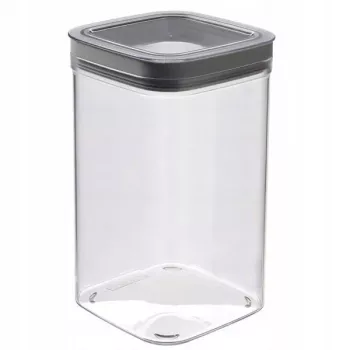 CURVER Dry Cube Square Food Storage Container 2.3L Transparent/Grey