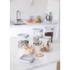 CURVER Dry Cube Square Food Storage Container 2.3L Transparent/Grey