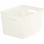 CURVER Basket My Style L 18L Cream Storage Basket