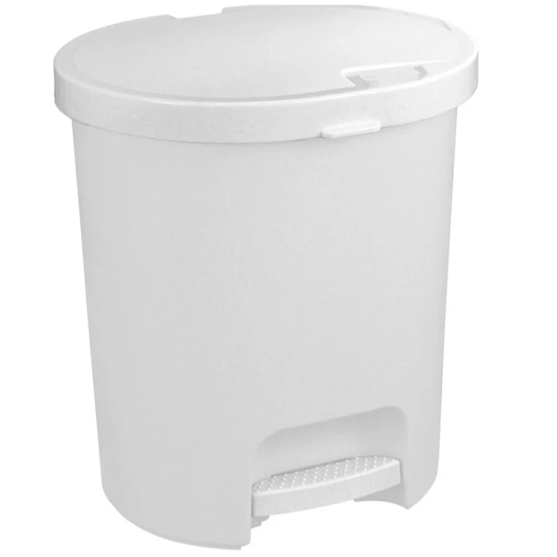 CURVER Deco Bin Pedal Bin 25L 36x41cm White