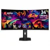 MSI 34-Inch QD-OLED UWQHD 280Hz Curved Gaming Monitor (9S6-3DE39T-003)