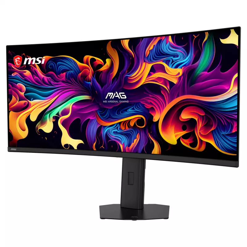 MSI 34-Inch QD-OLED UWQHD 280Hz Curved Gaming Monitor (9S6-3DE39T-003)