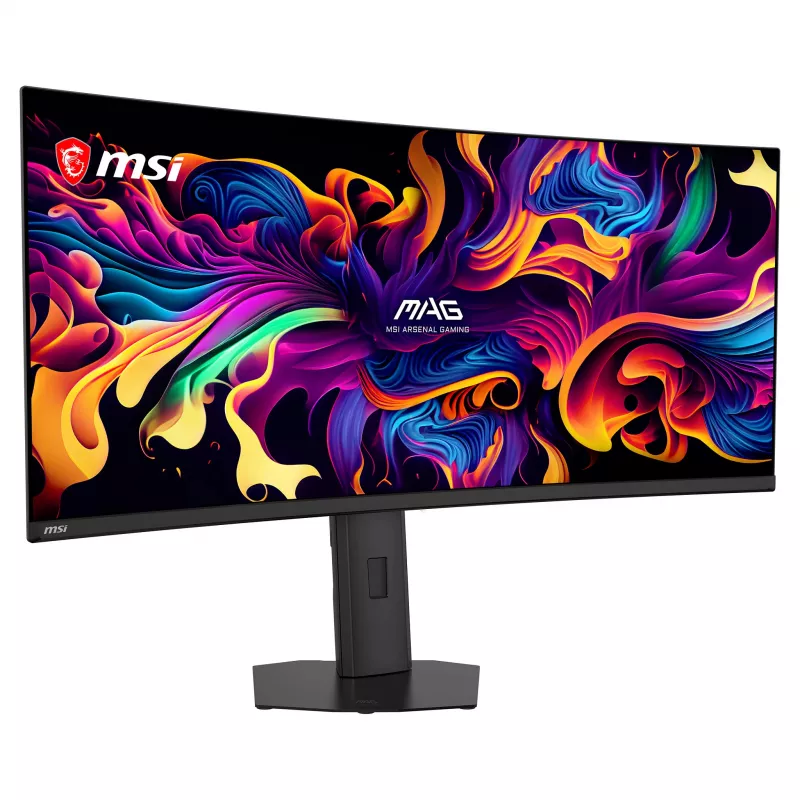 MSI 34-Inch QD-OLED UWQHD 280Hz Curved Gaming Monitor (9S6-3DE39T-003)