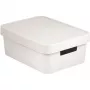 Curver Infinity Recycled 11L Storage Box with Lid, White