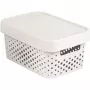 CURVER Infinity Recycled 4.5L Storage Box with Lid, White