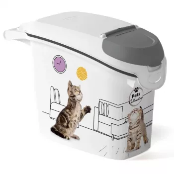 CURVER Pets Life Dog & Cat Food Storage Container 6 kg 15 L Airtight 23x50x36 cm