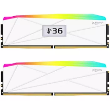 V-Color Manta XFinity+ aRGB DDR5-6000 RAM, CL28, XMP/EXPO - 32 GB Dual-Kit, White