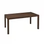 Keter Melody Rectangular Garden Table Brown UV-Protected Resin Seats 6-8 Tool-Free Assembly