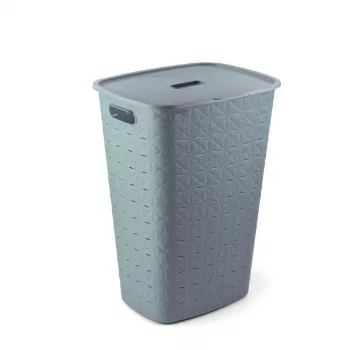 CURVER Softex Laundry Box 56L Teal 42x31.6x60 cm