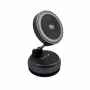 Evelatus Qi2 25W Magnetic Wireless Car Charger with AutoSpring Coiled USB-C Cable 1.2m Black