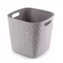 CURVER Softex Square Storage Basket 15L Chalk White 27.9x27.9x26.9cm