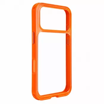 Evelatus Apple iPhone 17 Pro LiveCase Hybrid Case with Stand PC+TPU Orange