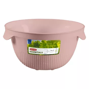Curver Kitchen Essentials Collapsible Silicone Colander Pink