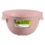 Curver Kitchen Essentials Collapsible Silicone Colander Pink