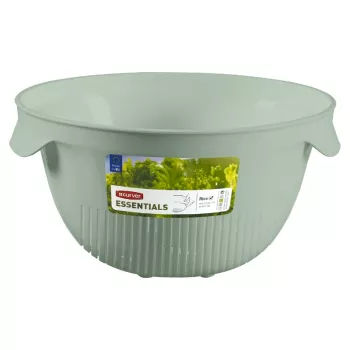 CURVER Kitchen Essentials Collapsible Strainer Green 24 cm Silicone & Nylon