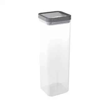 CURVER Kara Dry Food Storage Container 2.4L Transparent/Dark Grey