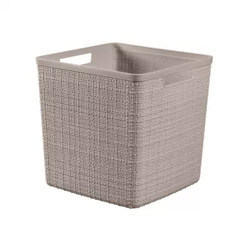 CURVER Basket Jute Square 17L 28x28x27cm Beige