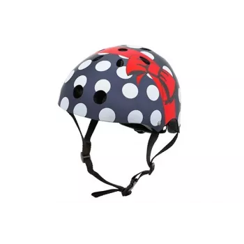 Hornit Polka Dot Kids' Bike Helmet 48-53cm with LED Light