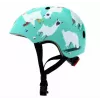 Hornit Llama Children's Cycling Helmet, Medium 53-58cm, White/Multi, LED Light LLM921