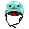 Hornit Llama Children's Cycling Helmet, Medium 53-58cm, White/Multi, LED Light LLM921