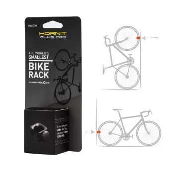 Hornit CLUG PRO Roadie Black S 7761RCP - 23mm-32mm (1-1.25) Bike Storage Rack