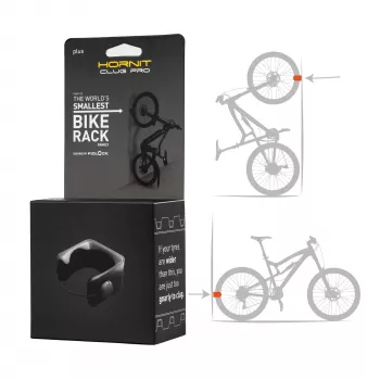 Hornit CLUG PRO MTB Plus Bike Storage System - Black, XXL (Fits 2.3 inch-3.3 inch Tyres) 7765PCP