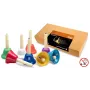 Stagg SHBSET 8-Note Diatonic Handbell Set with Colour-Coded Bells and Carrying Case