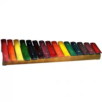 Stagg XYLO-J15 RB Xylophone, 15 Rosewood Bars, C5-A6 Diatonic, with Mallets and Bag