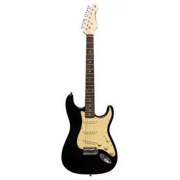 Stagg SES-30 BK Electric Guitar - Black