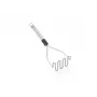 LEIFHEIT ProLine Potato Masher 103032 – 18/10 Stainless Steel, Ergonomic Black Handle, Dishwasher Safe, 285 mm